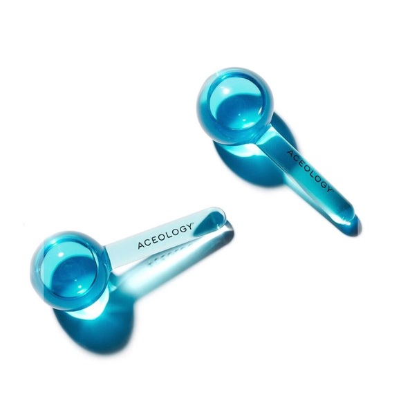 Aceology The Original Blue Ice Globe Facial Massager - Picture 1 of 4